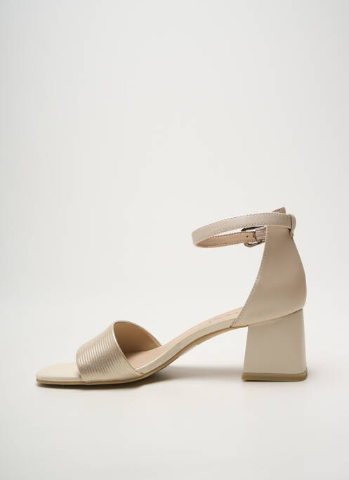 Sandale/Pantofi decupați auriu CAPRICE femeie