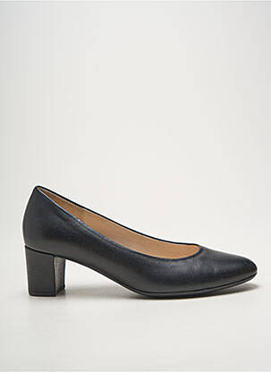 Pantofi cu toc țesătură satinată toc de 4 la 6 cm negru GABOR femeie