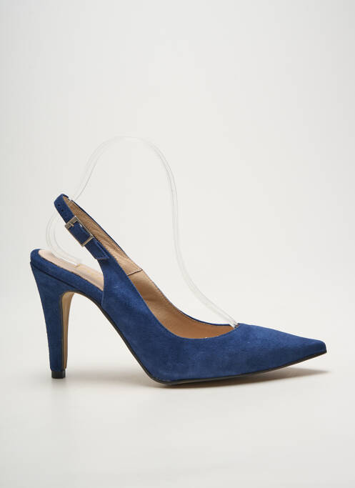 Pantofi cu toc albastru ROSEWOOD femeie