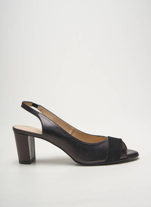 Pantofi cu toc negru AUX CAPUCINES femeie