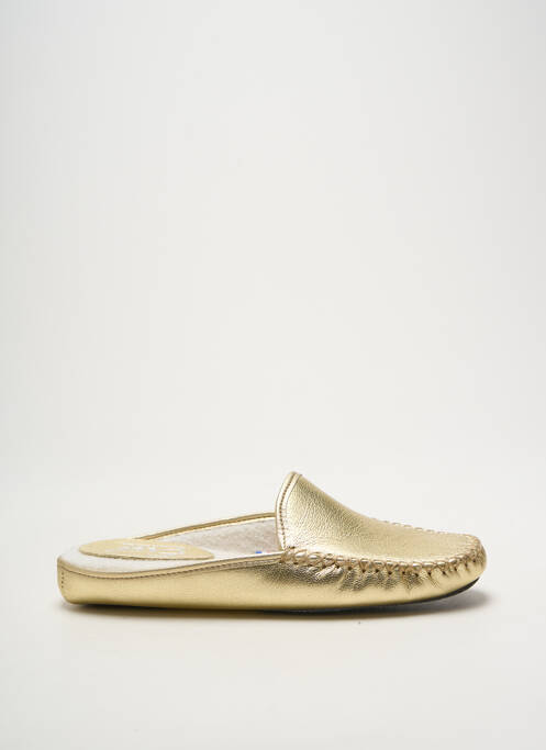 Papuci/Pantofi de casă auriu EREL femeie