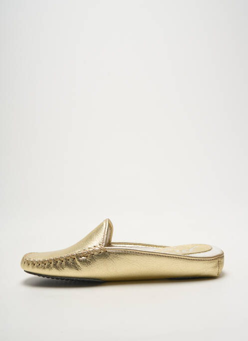 Papuci/Pantofi de casă auriu EREL femeie