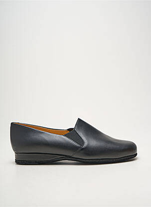 Papuci/pantofi de casă vârf pătrat vârf pătrat negru HELLER bărbat
