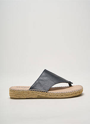 Șlapi negru LA MAISON DE L'ESPADRILLE femeie