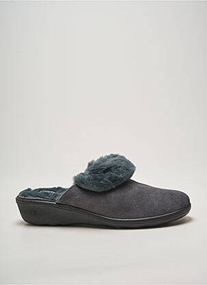 Papuci/pantofi de casă vârf rotund toc de 4 la 6 cm gri WESTLAND femeie