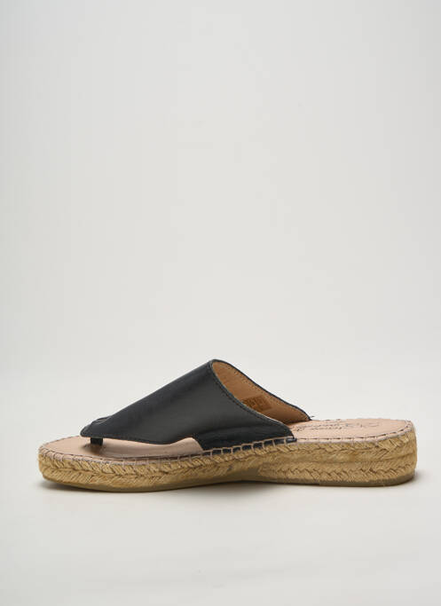 Șlapi negru LA MAISON DE L'ESPADRILLE femeie