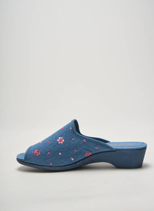 Mulete/Saboți albastru SEMELFLEX femeie