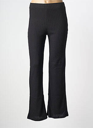 Pantalon drept elasticitate mărime normală negru BIZANCE femeie