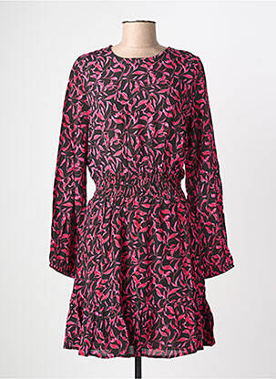 Rochie midi roz BIZANCE femeie