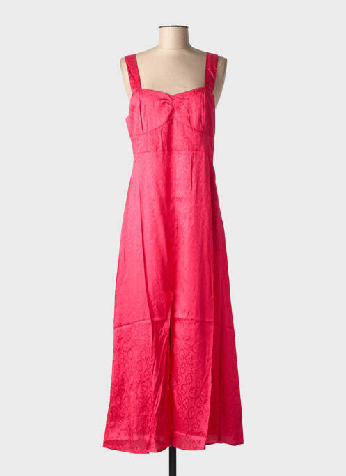 Rochie lungă roz BIZANCE femeie