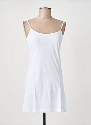 Top alb COQUELICOT femeie