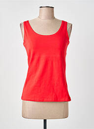 Top țesătură jersey fără mâneci roșu STREET ONE femme