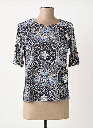 Top țesătură jersey mâneci scurte albastru STREET ONE femme