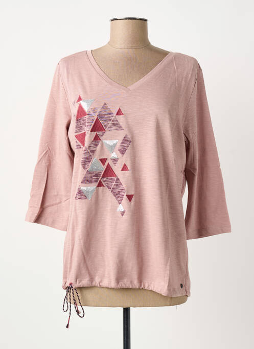 Tricou roz CECIL femeie