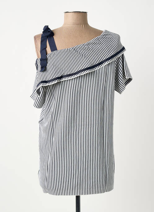 Tunică mâneci scurte albastru MOLLY BRACKEN femeie