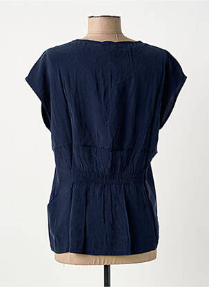 Tricou elasticitate mâneci scurte albastru STREET ONE femeie