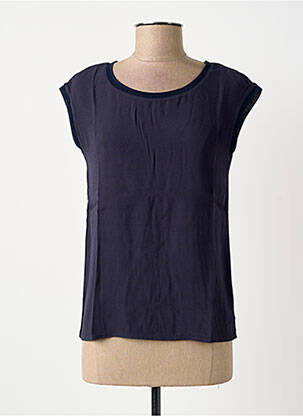 Tricou elasticitate mâneci scurte albastru STREET ONE femeie