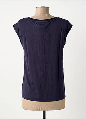 Tricou elasticitate mâneci scurte albastru STREET ONE femeie