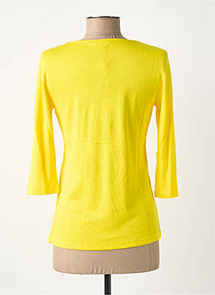 Tricou mâneci 3/4 mâneci 3/4 galben STREET ONE femeie