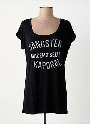 Tricou negru KAPORAL femeie