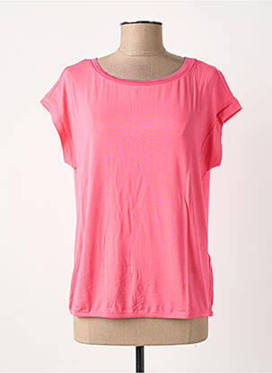 Tricou elasticitate mâneci scurte roz STREET ONE femeie