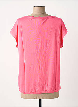Tricou elasticitate mâneci scurte roz STREET ONE femeie