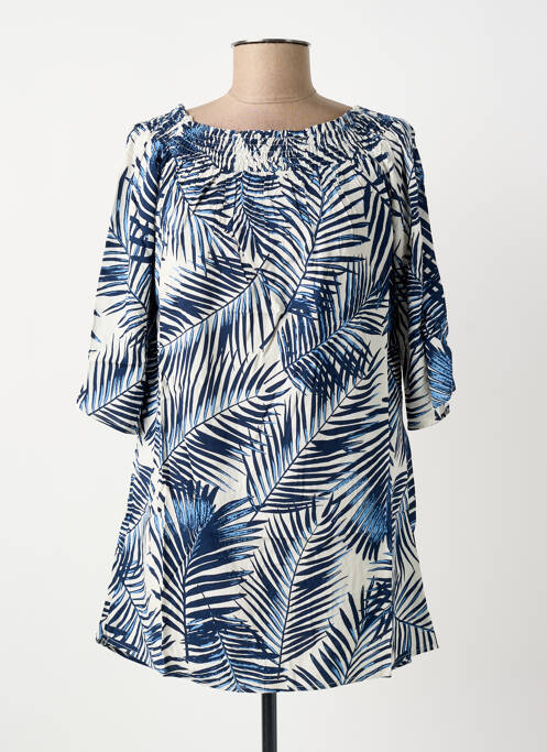 Tunică mâneci lungi albastru MOLLY BRACKEN femeie