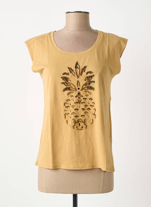 Tricou bej SCHOOL RAG femeie