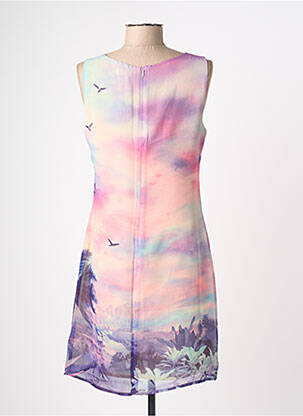 Rochie midi fără mâneci fără mâneci violet MOLLY BRACKEN femeie