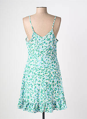 Rochie midi guler rotund bretele subțiri albastru MOLLY BRACKEN femeie