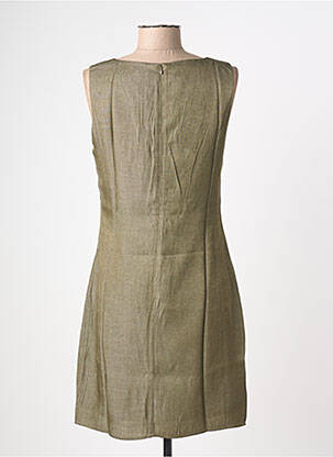 Rochie midi fără mâneci fără mâneci verde MOLLY BRACKEN femeie