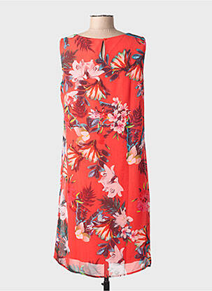 Rochie midi imprimeu floral fără mâneci roșu STREET ONE femeie
