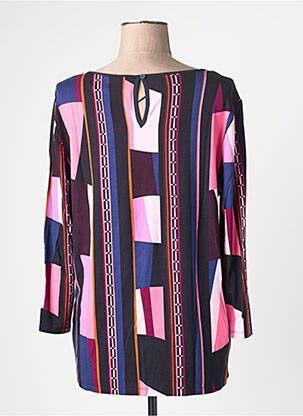Top guler rotund mâneci lungi violet STREET ONE femeie
