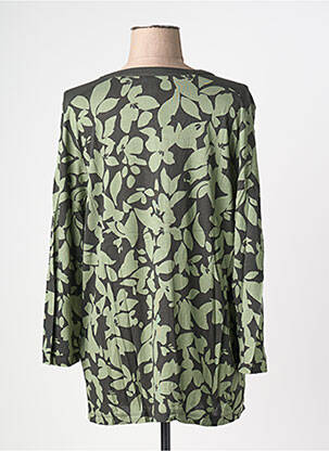 Top elasticitate mâneci lungi verde STREET ONE femeie