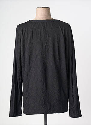Top elasticitate mâneci lungi negru STREET ONE femeie