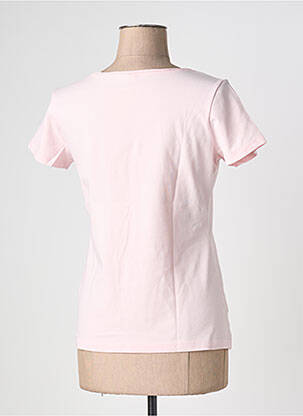 Tricou elasticitate mâneci scurte roz STREET ONE femeie