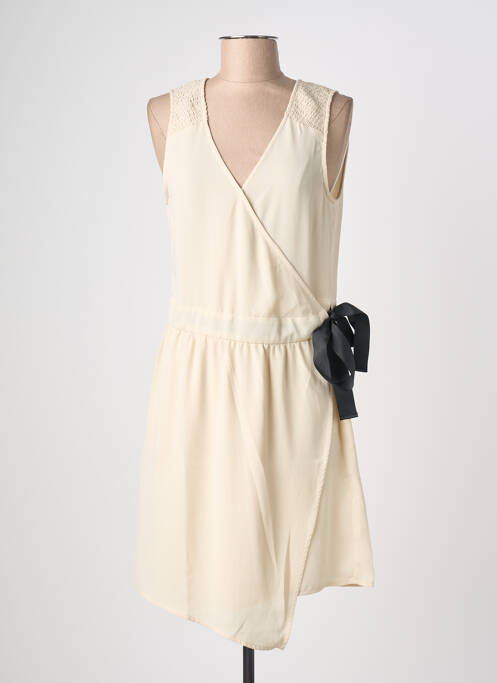 Rochie midi bej SCHOOL RAG femeie