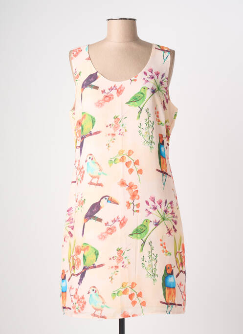 Rochie midi bej MOLLY BRACKEN femeie