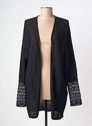 Vestă cu mâneci lungi negru SCHOOL RAG femeie