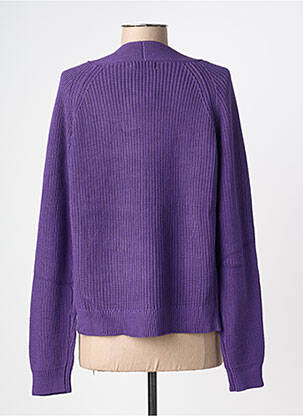 Vestă cu mâneci lungi elasticitate violet GEISHA femeie