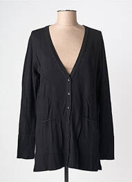 Vestă cu mâneci lungi elasticitate negru STREET ONE femme