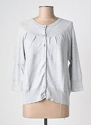 Vestă cu mâneci lungi gri COQUELICOT femeie