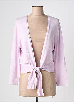 Vestă cu mâneci lungi violet MORGAN femeie