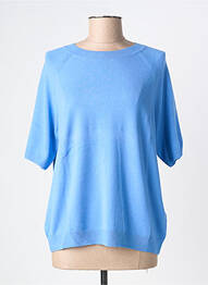 Top elasticitate mâneci lungi albastru STREET ONE femme