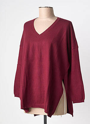 Pulover roșu CHATTAWAK femeie