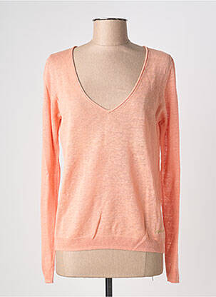 Pulover roz SCHOOL RAG femeie