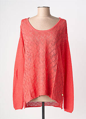 Pulover roșu SCHOOL RAG femeie