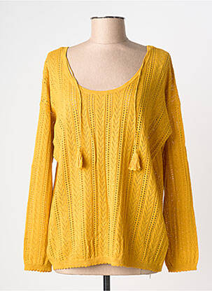 Top galben KANOPE femeie