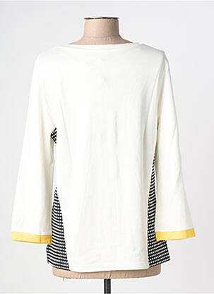 Top elasticitate mâneci lungi bej STREET ONE femeie