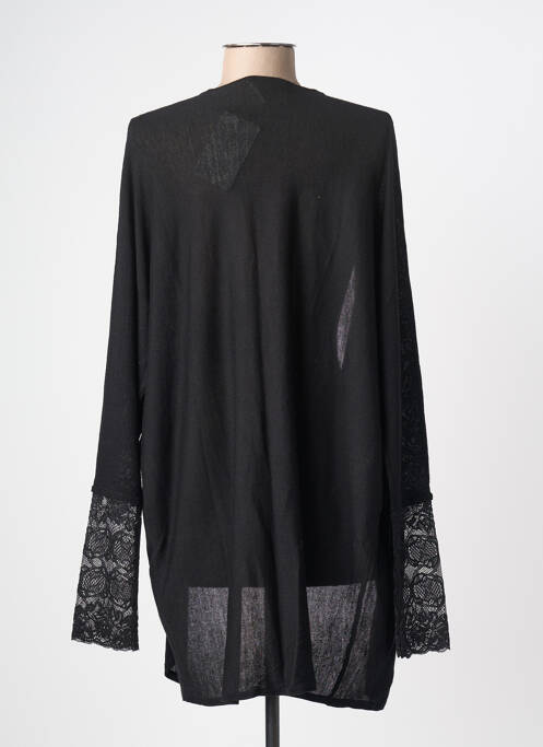 Vestă cu mâneci lungi negru SCHOOL RAG femeie